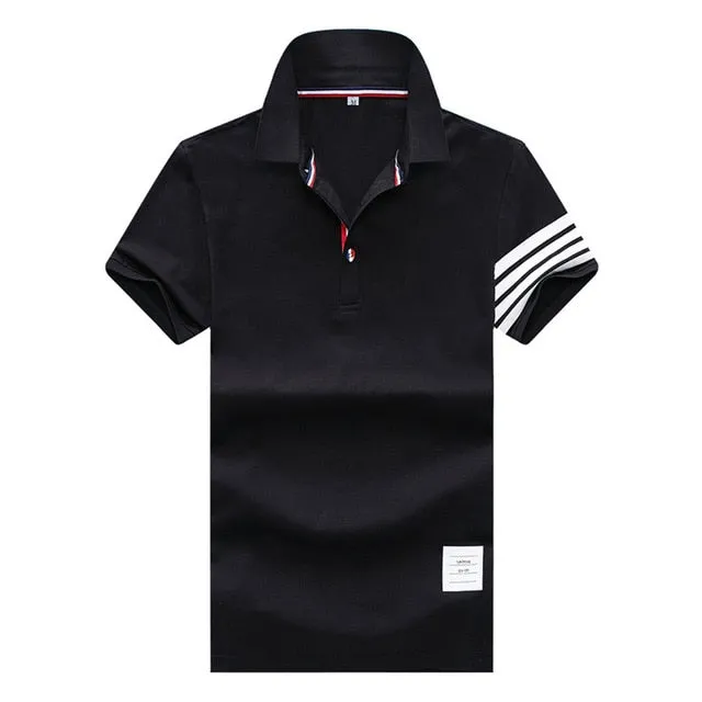 2021 Brand Men's Polo Shirt Summer Short Sleeve Homme Clothing Casual Cotton Luxury Designer High Quality Fashion Tops