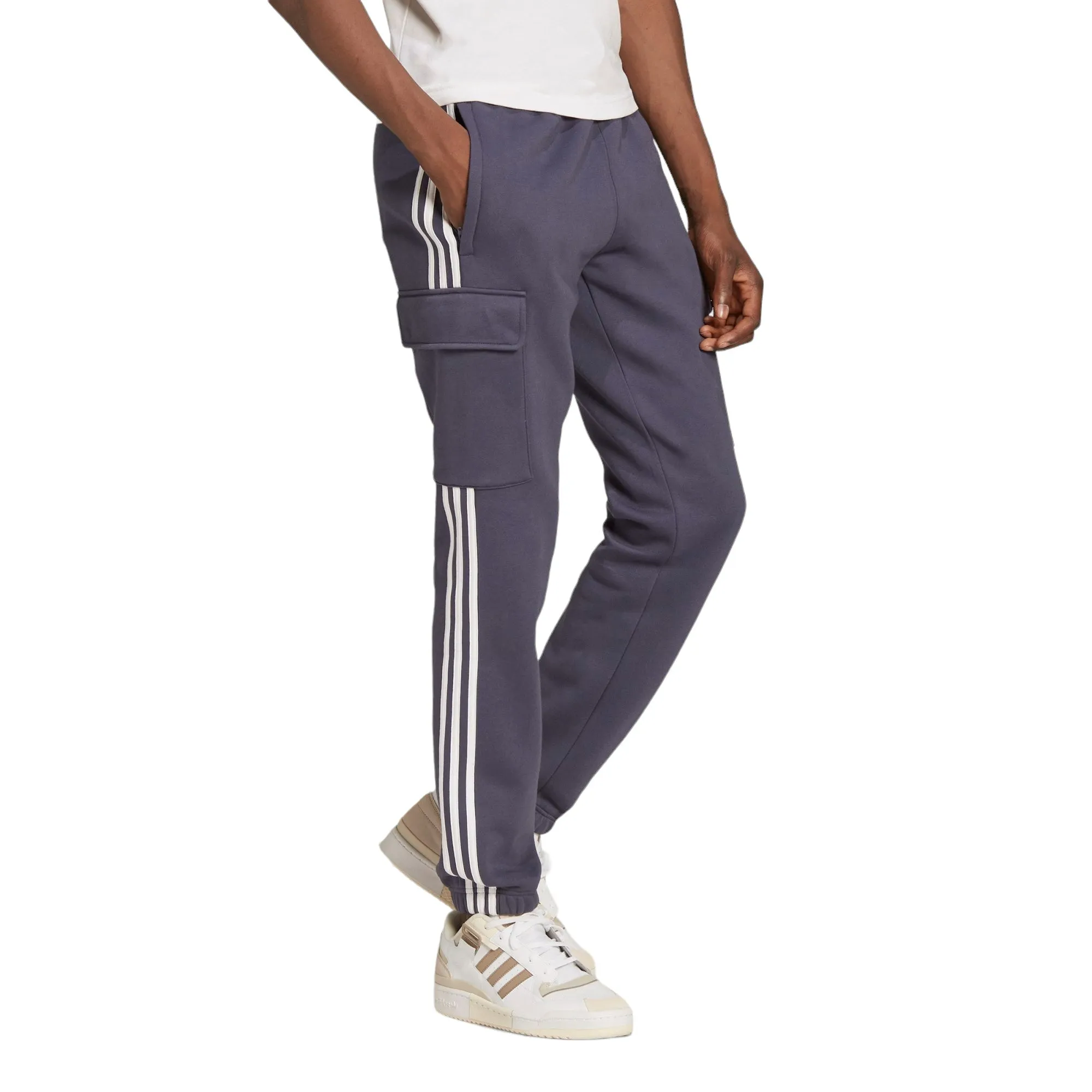 adidas Originals 3-Stripes SC Cargo Joggers - Navy