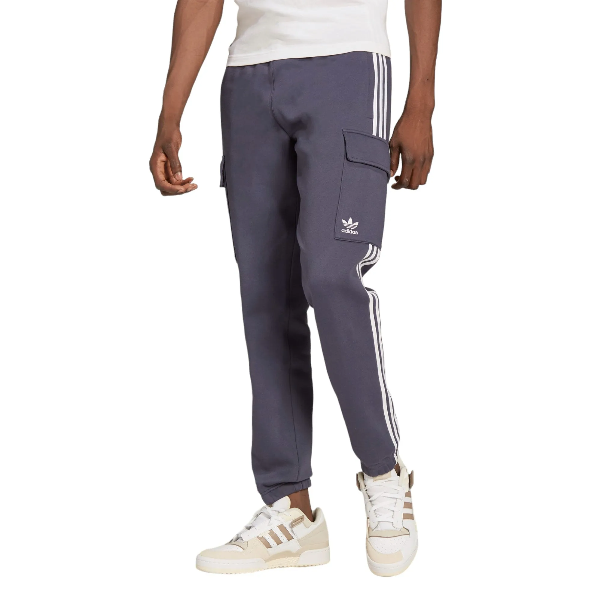 adidas Originals 3-Stripes SC Cargo Joggers - Navy