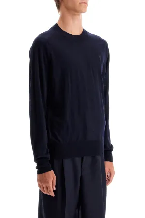 Ami Alexandre Matiussi Lightweight Wool Raglan Pullover