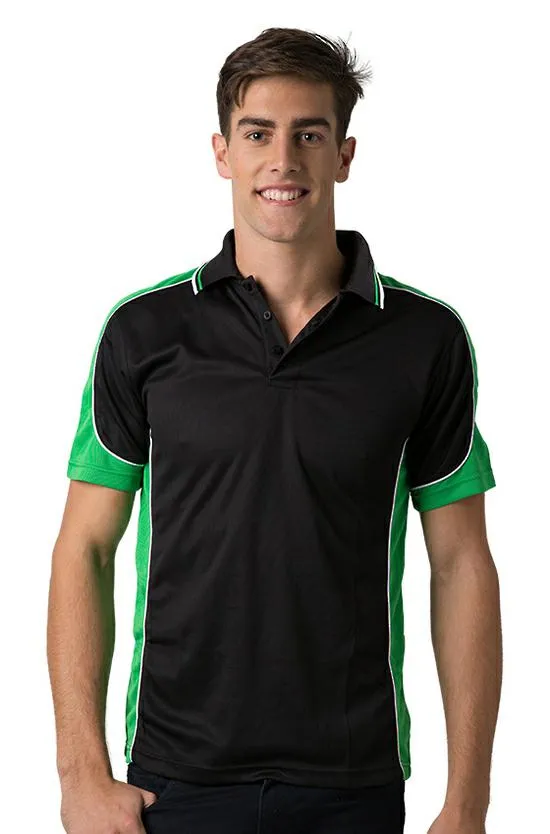 Be Seen BSP15 Mens Cooldry Micromesh Polo Shirt