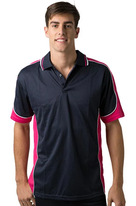 Be Seen BSP15 Mens Cooldry Micromesh Polo Shirt