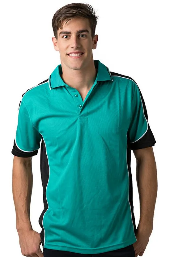 Be Seen BSP15 Mens Cooldry Micromesh Polo Shirt