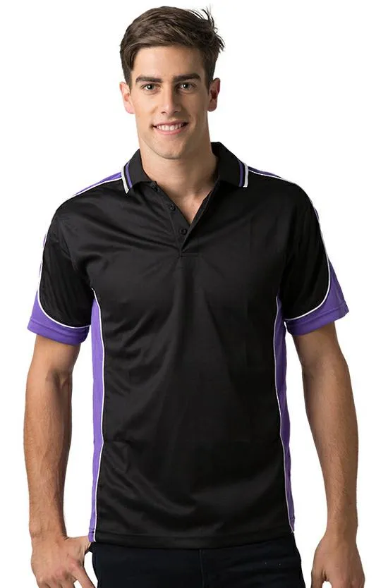 Be Seen BSP15 Mens Cooldry Micromesh Polo Shirt