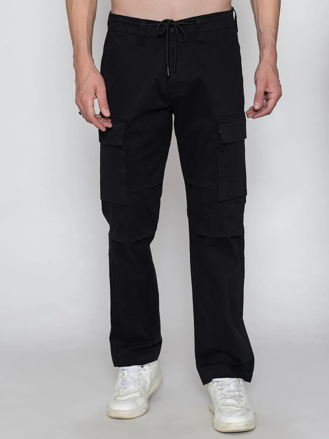 BLACK DC SLIM CARGO