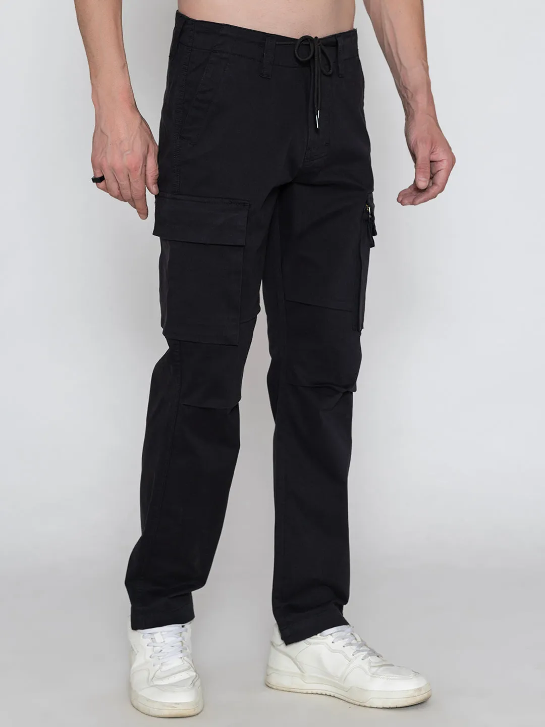 BLACK DC SLIM CARGO