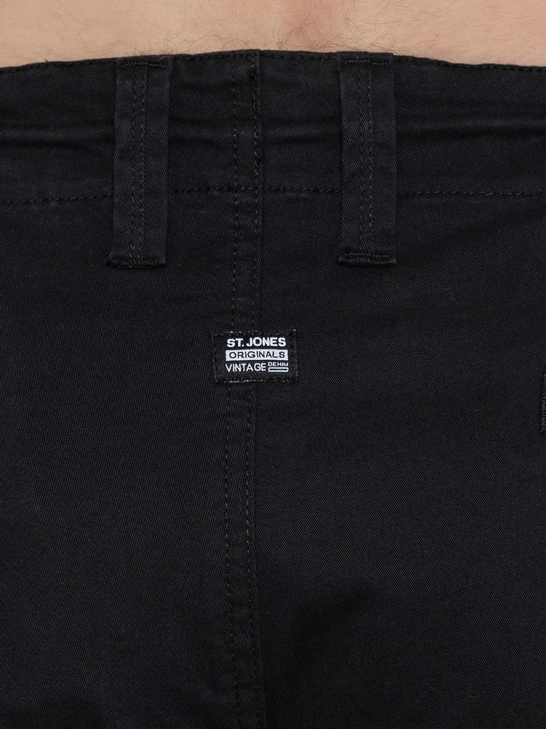 BLACK DC SLIM CARGO