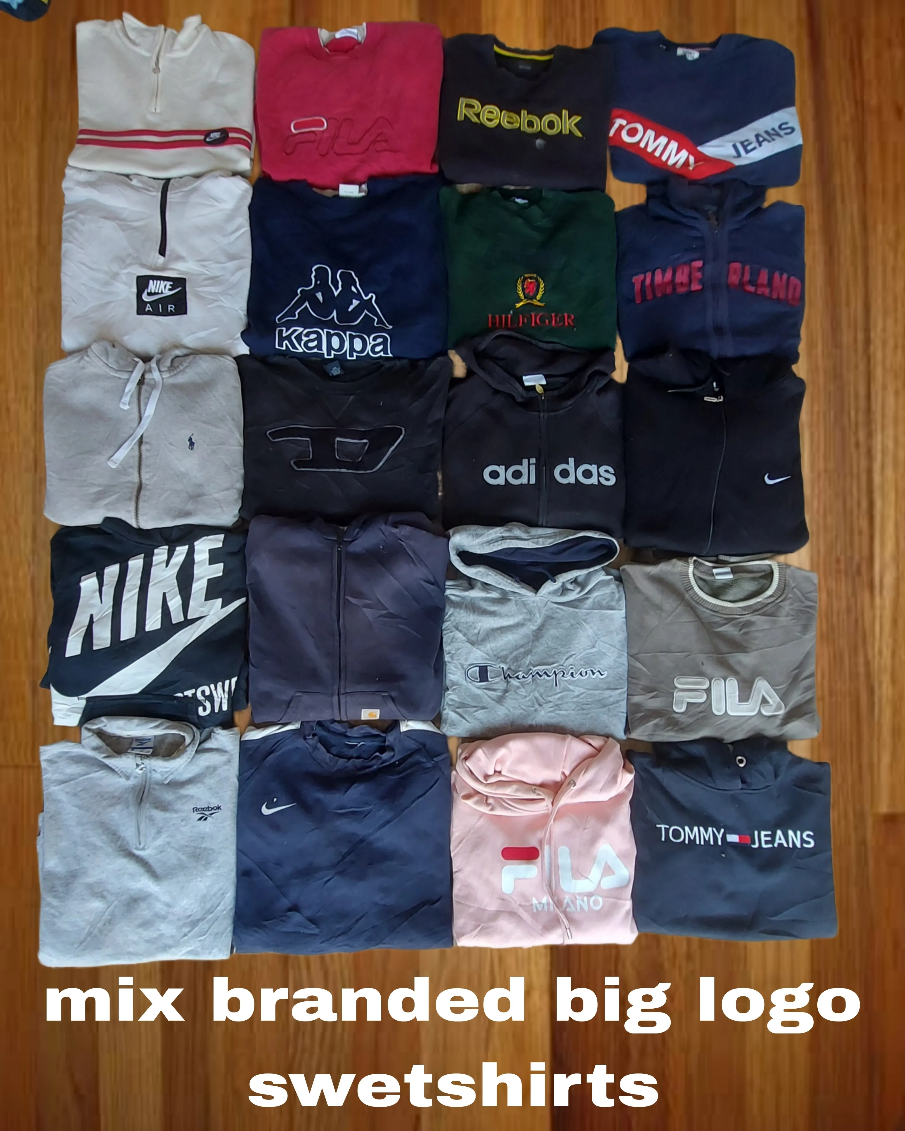 Branded sweatshirts authentic 20 pcs