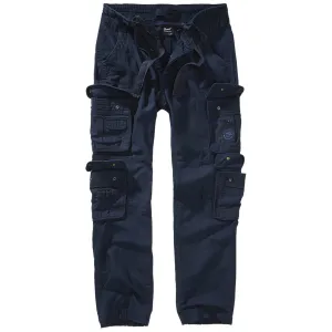 Brandit Pure Slim Fit Cargo Trousers Navy