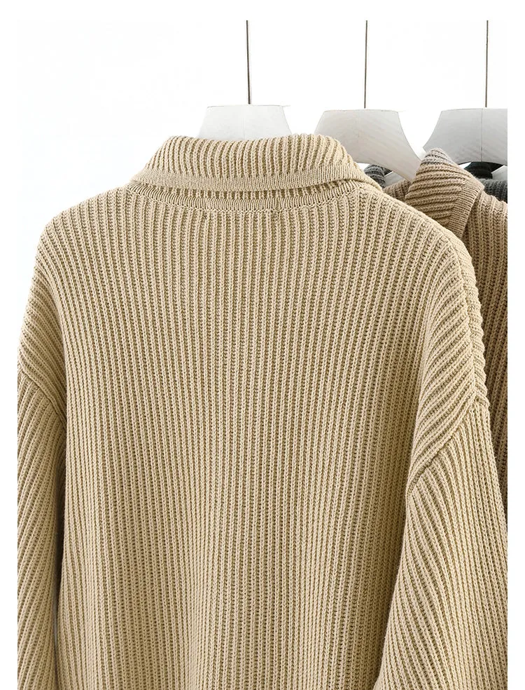 Cozy Casual Rib Knit Cardigan