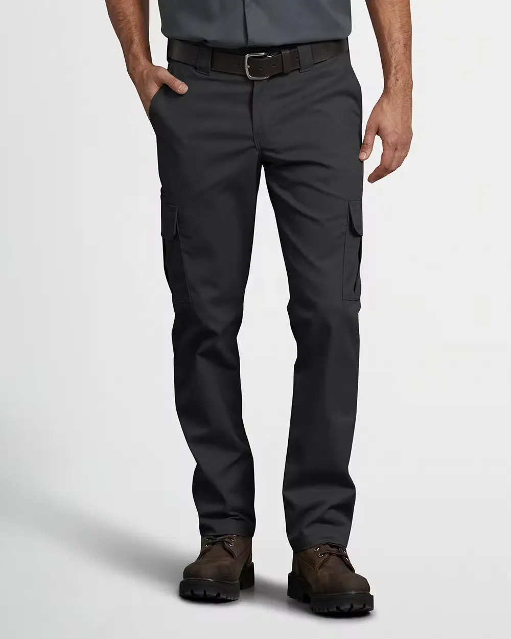 DICKIES 594 Slim Straight Cargo Pants - Black