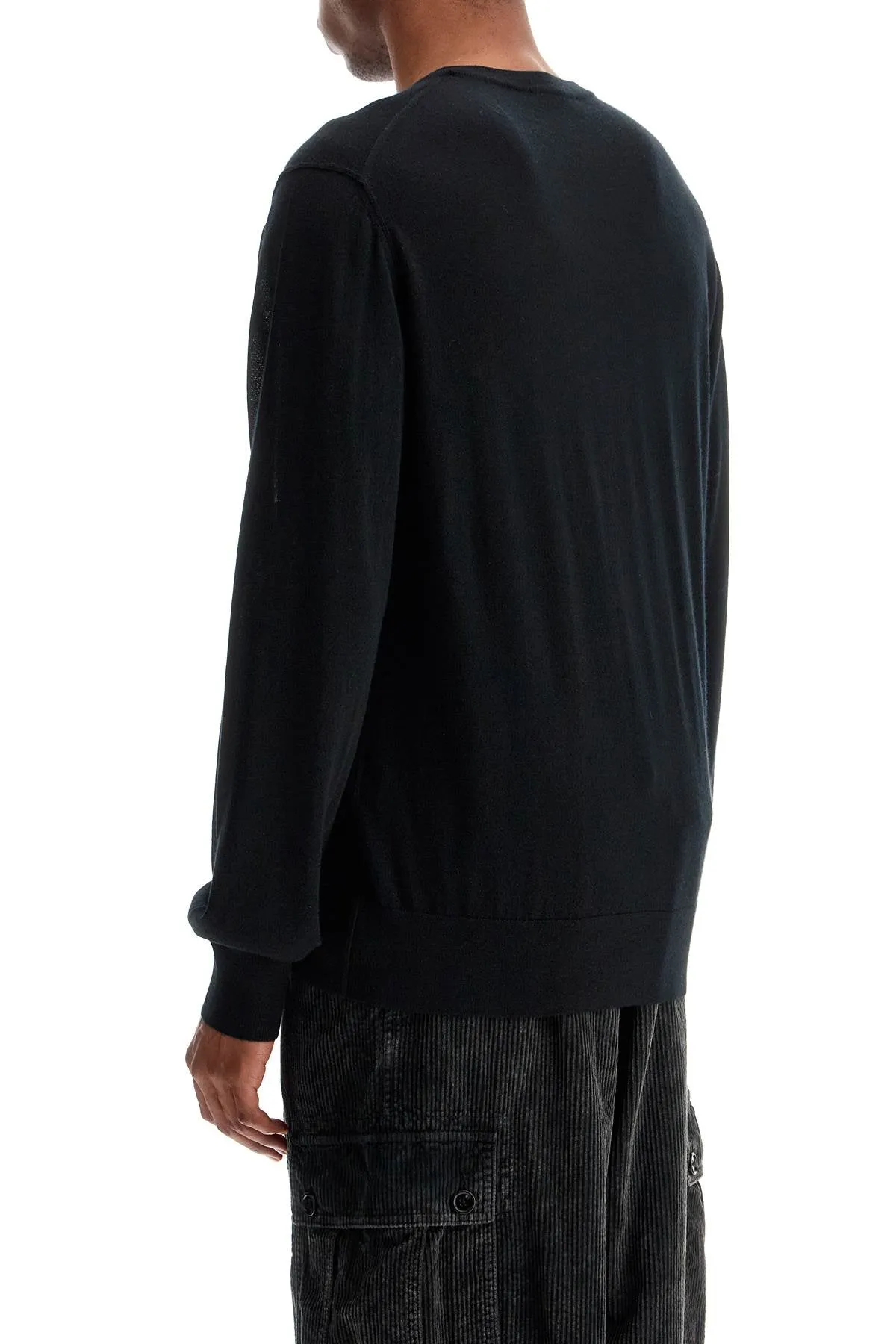 Dolce & Gabbana Cashmere Sweater With Dg Embroidery