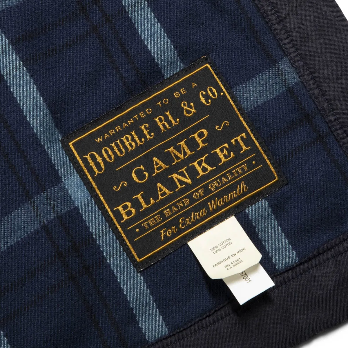 FARRELL INDIGO COTTON CAMP BLANKET