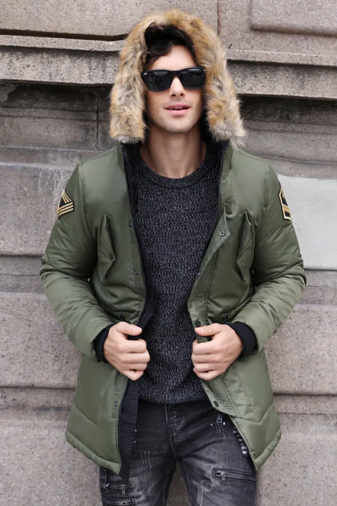 Jack Washington Hooded Bomber Jacket