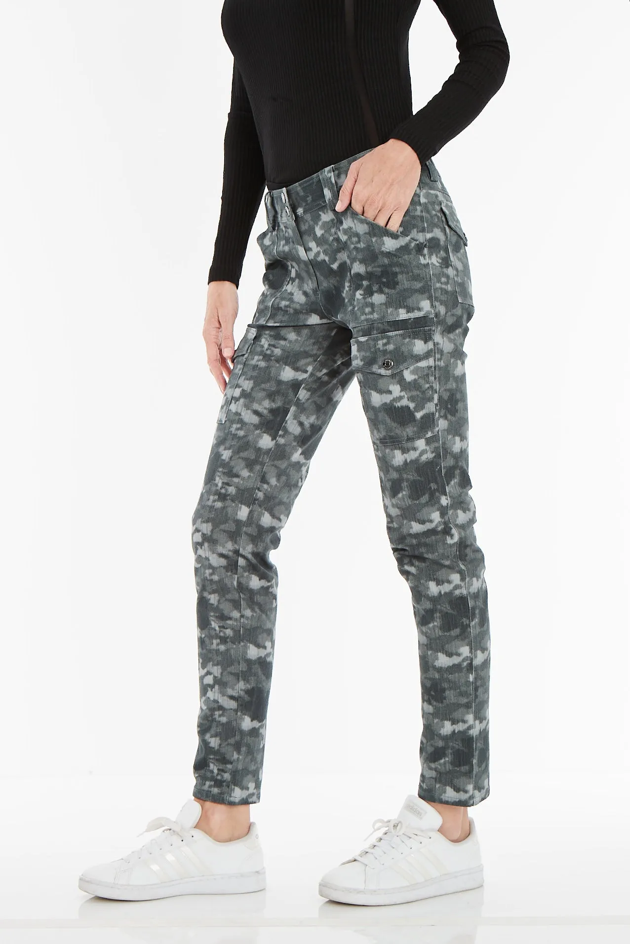 Karo Camo Stretch Cargo Pant