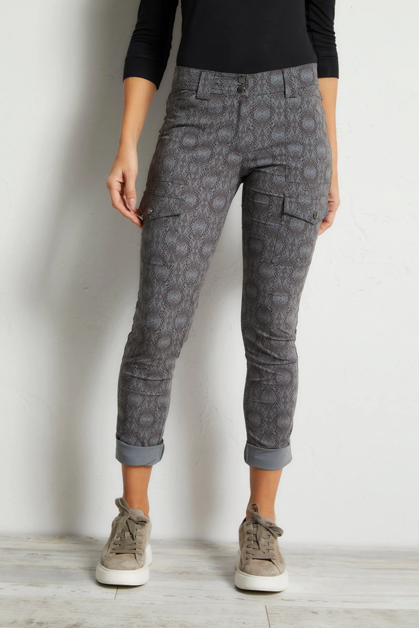 Kate Honiara Printed Skinny Cargo Pant