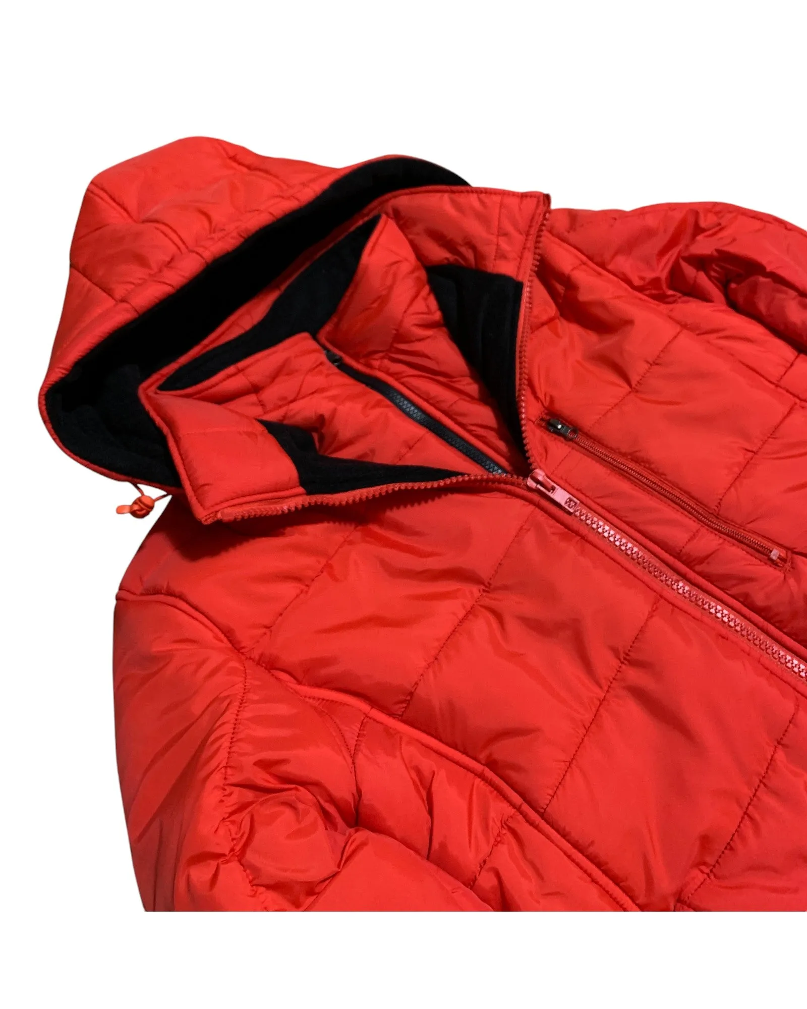 Men's Heavy Padded Full Fleece Insulated Negative Degree Winter Coat Jacket (Removable Storm Hood)