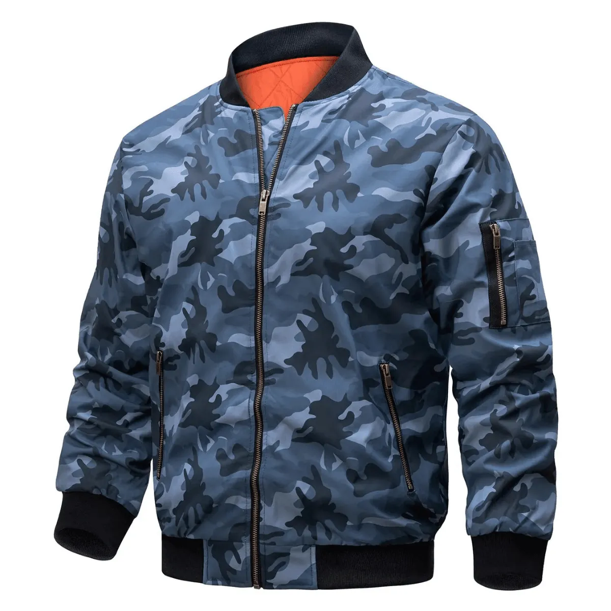 Men's Military Bomber Jacket - In 16 Colors!