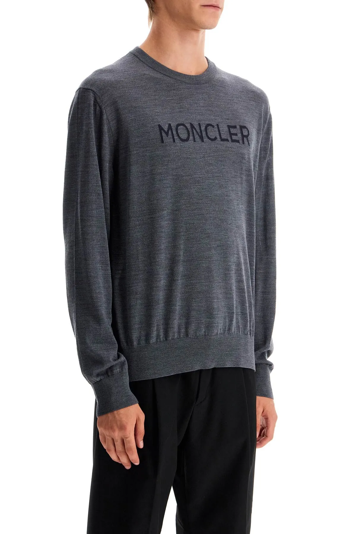 Moncler Lightweight Wool Pullover Sweater