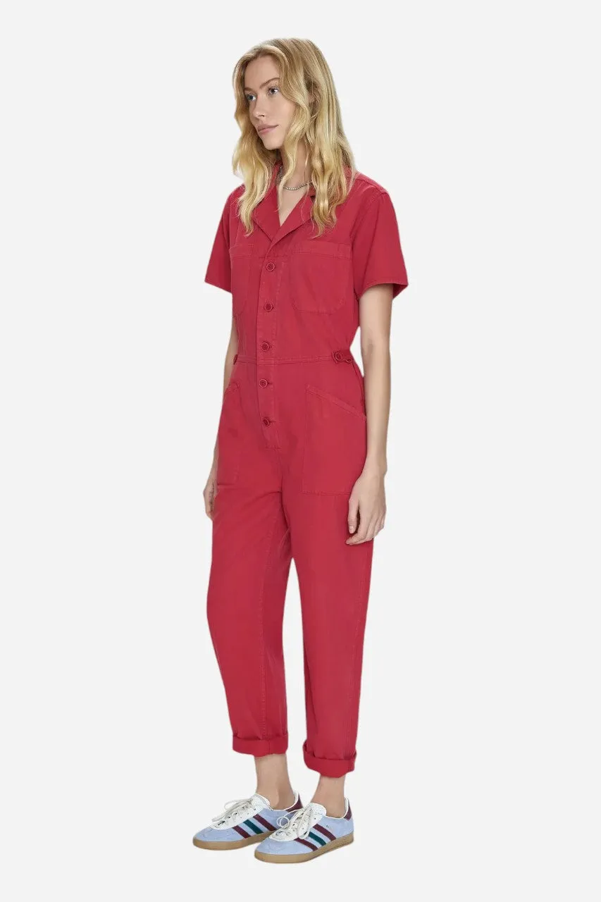 Pistola Grover Jumpsuit in Rouge