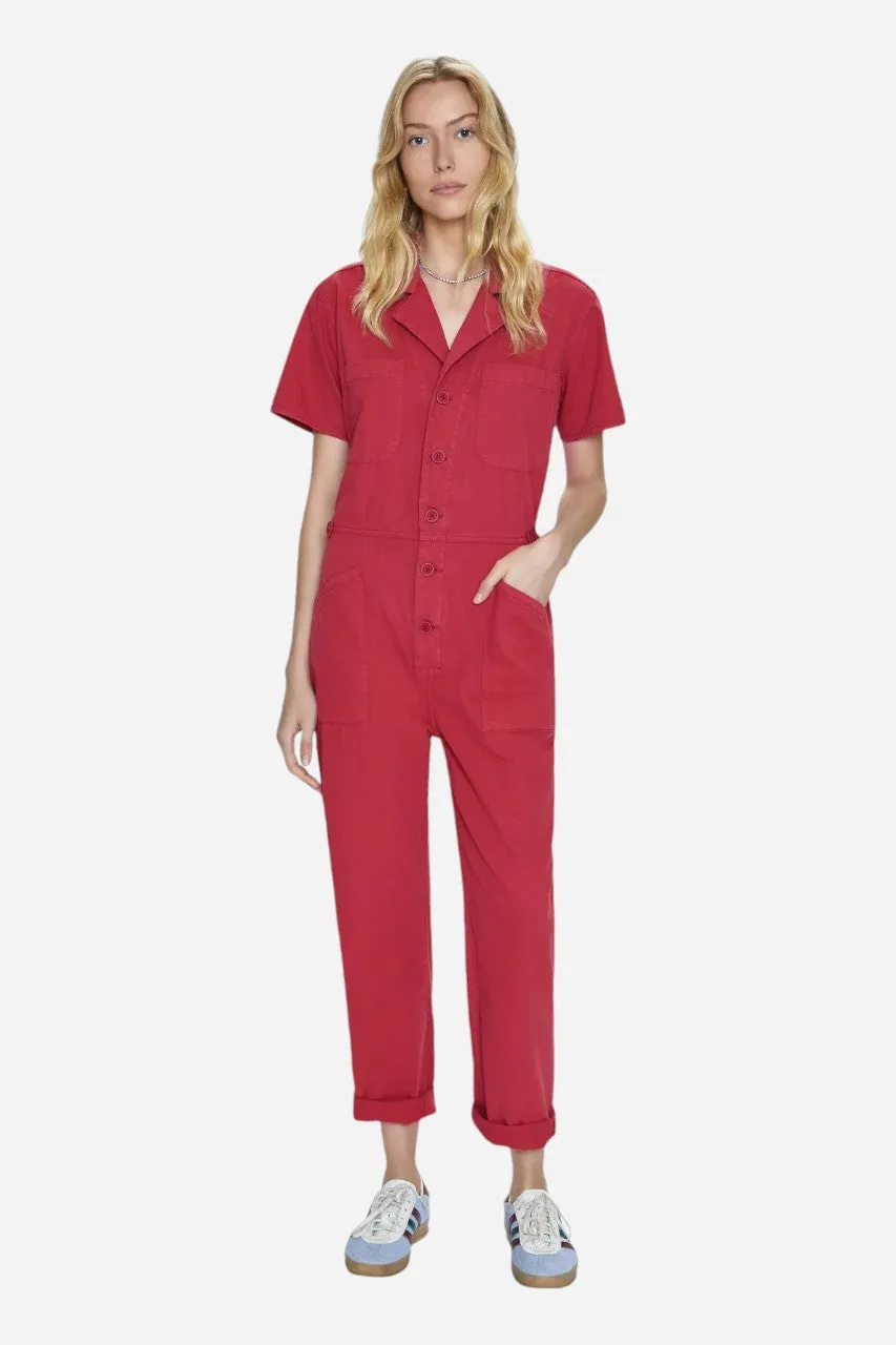 Pistola Grover Jumpsuit in Rouge