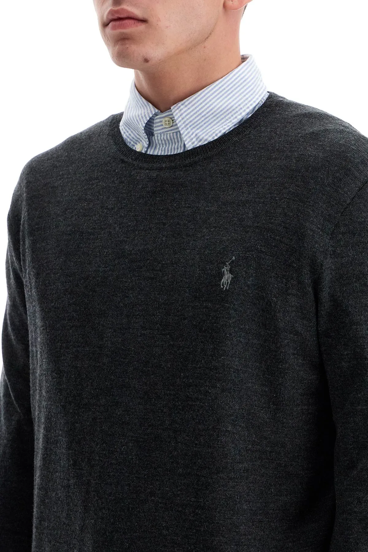 Polo Ralph Lauren Crewneck Pullover With Embroidered