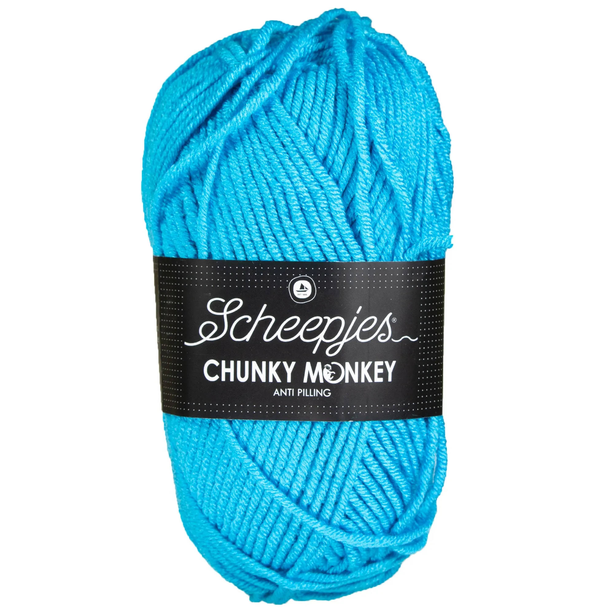 Scheepjes Chunky Monkey Yarn - 1068 Turquoise