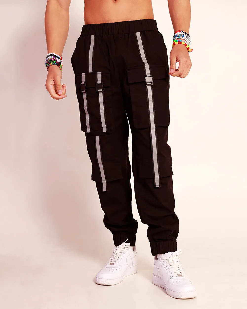 Thunder Flash Reflective Cargo Pants