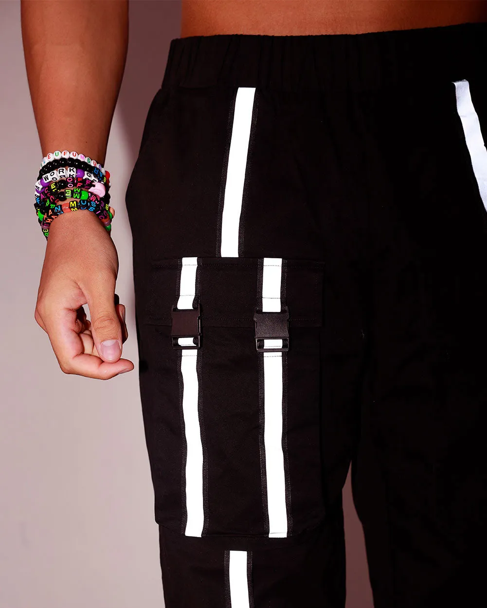 Thunder Flash Reflective Cargo Pants