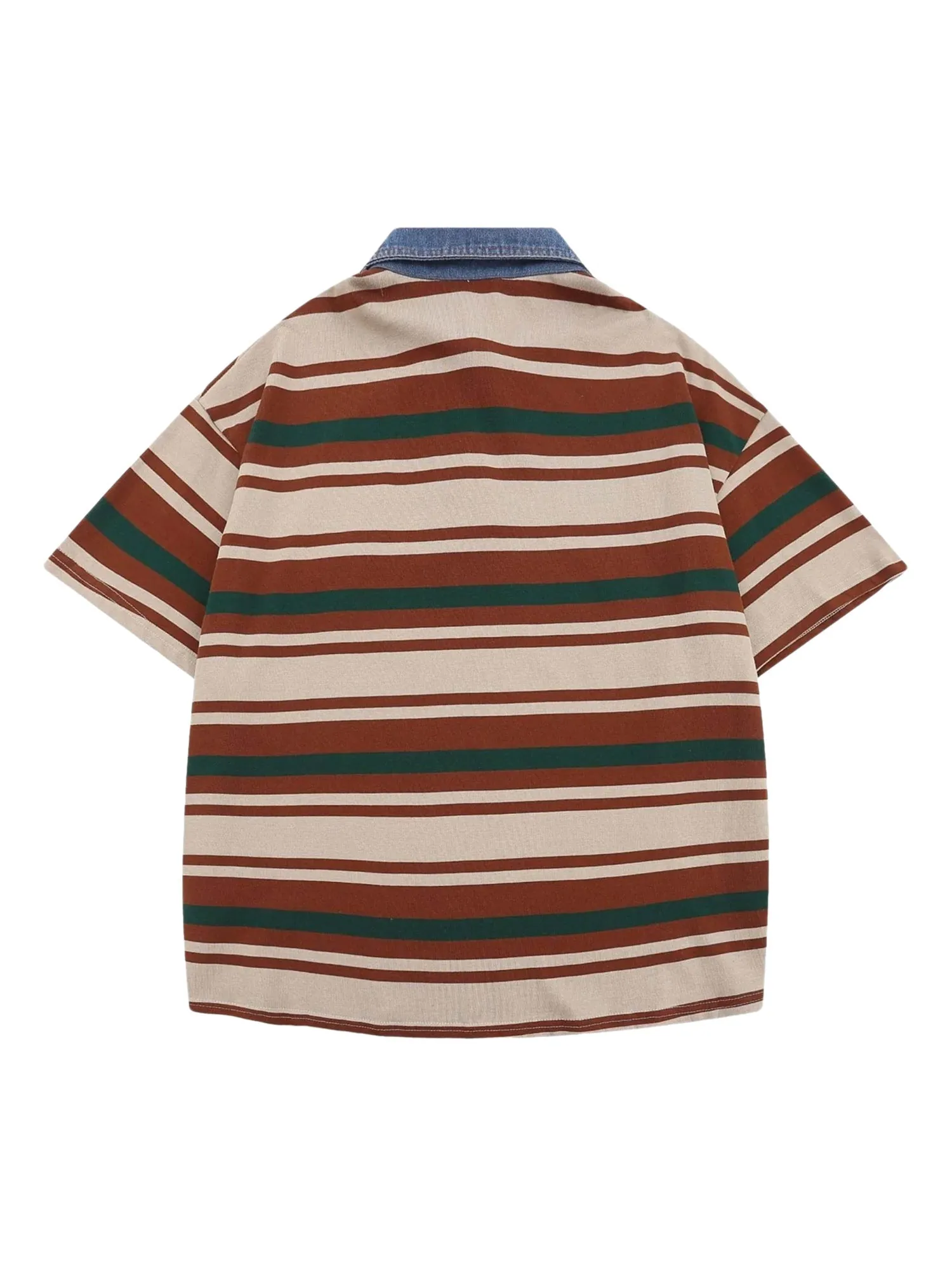 Vintage Striped Polo Shirt