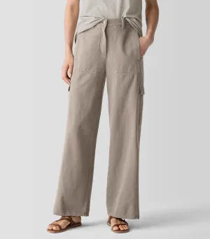 Wide Full Length Cargo Pants Reed