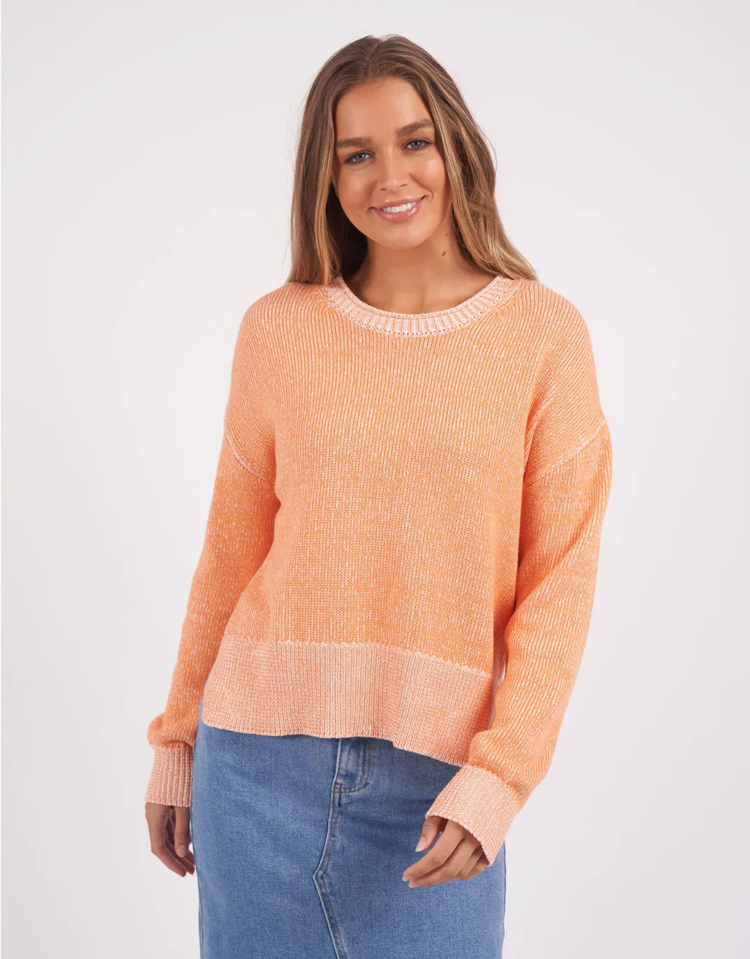 Wrenley Knit - Tangerine