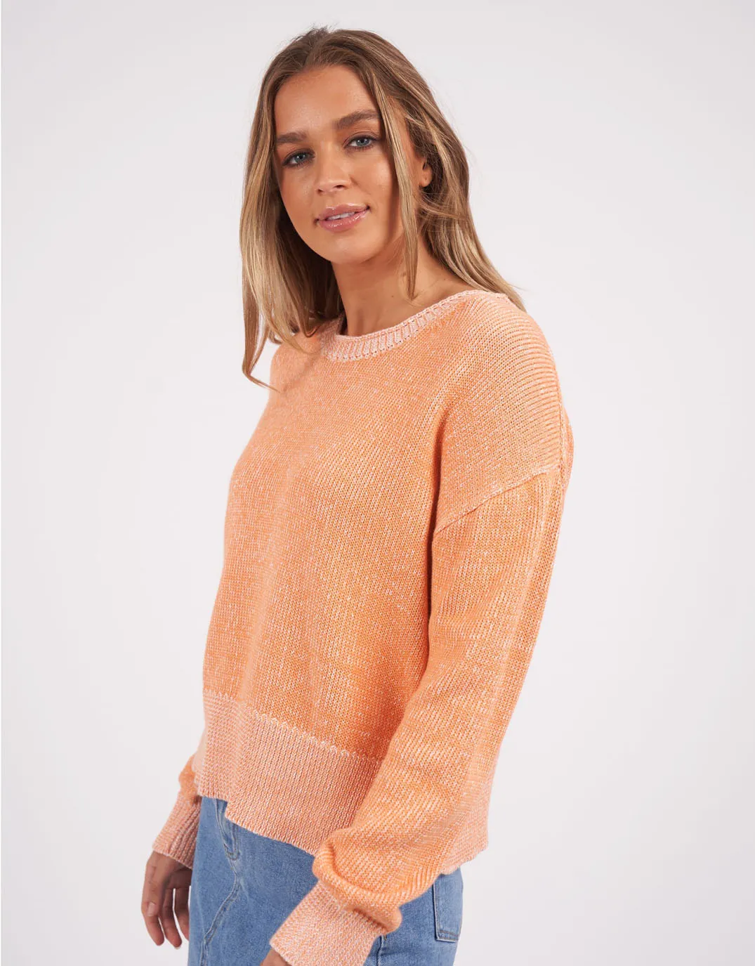 Wrenley Knit - Tangerine