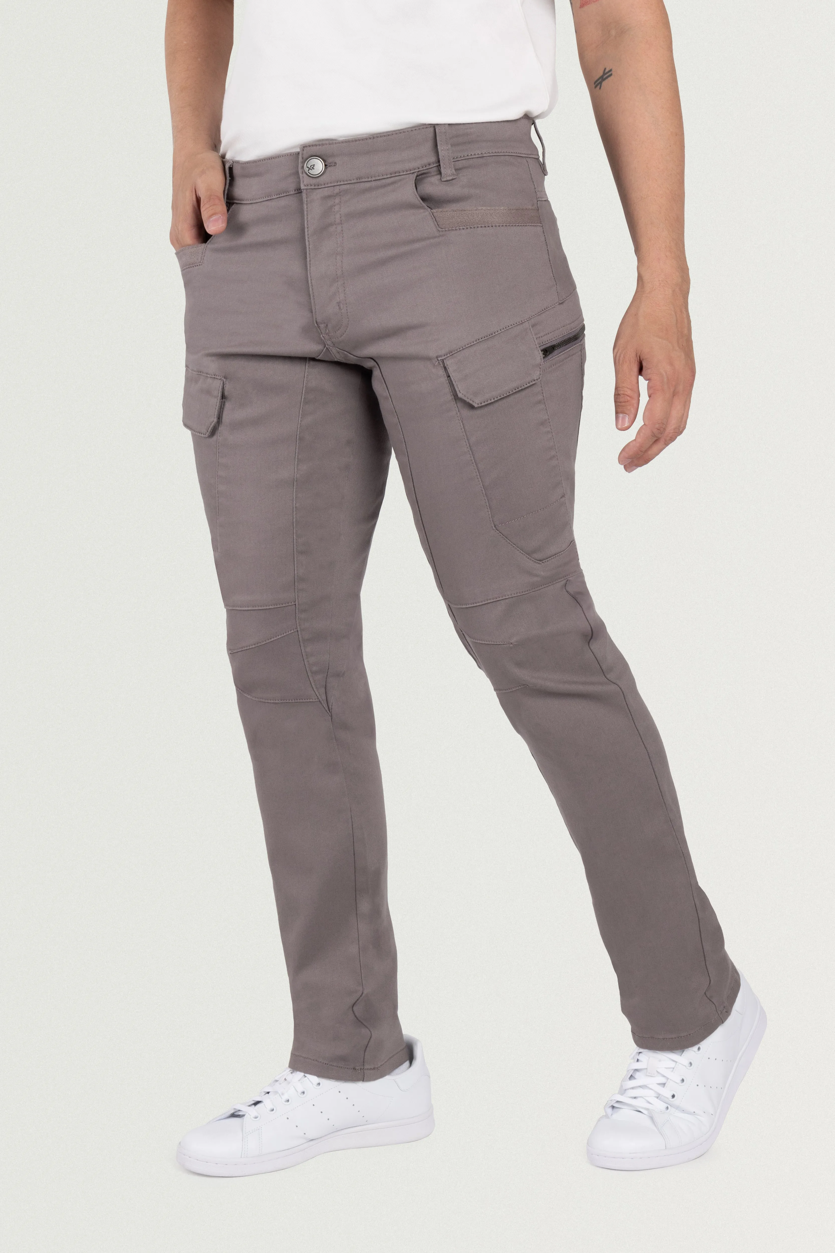 X RAY Men's Slim Fit Stretch Cargo Pants