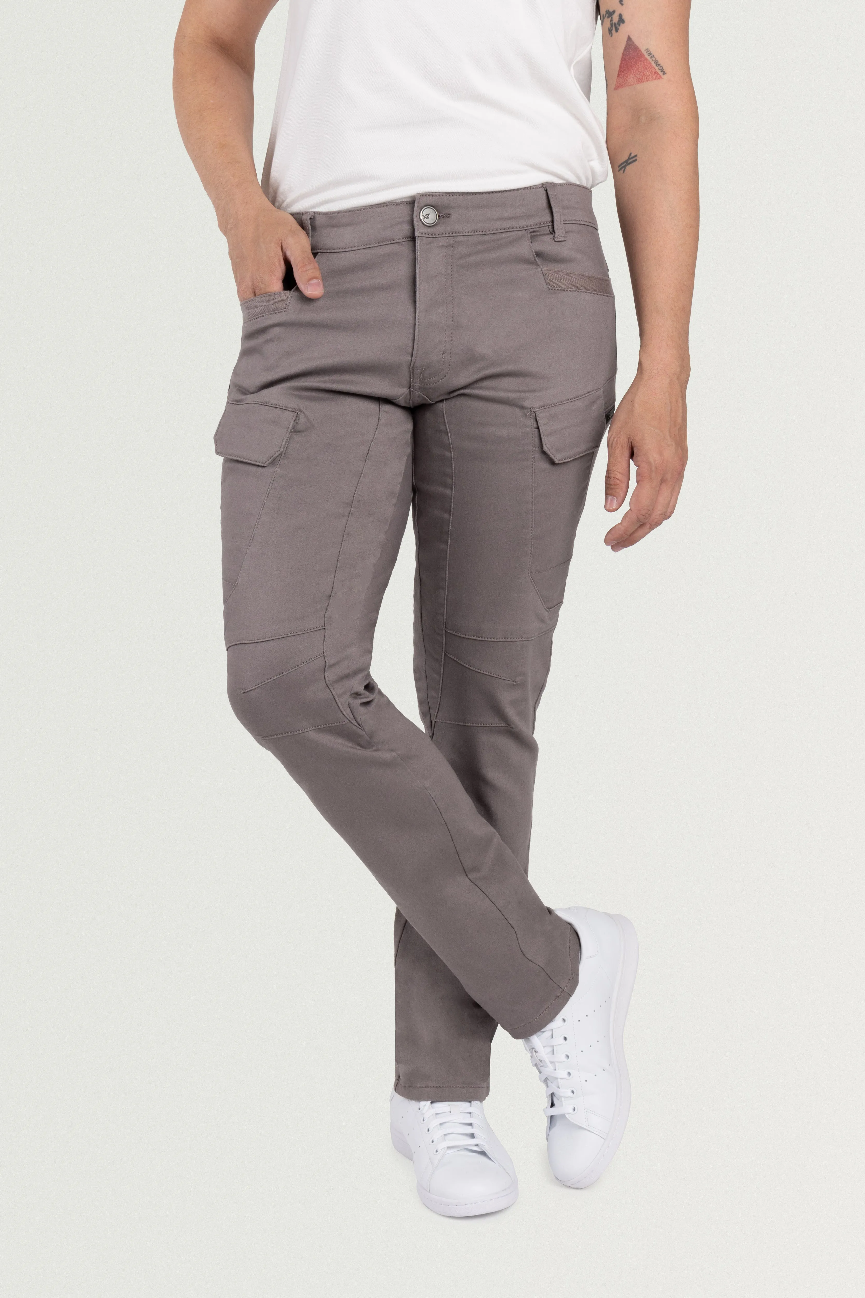 X RAY Men's Slim Fit Stretch Cargo Pants